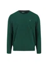 Polo Ralph Lauren Men's Sweaters Ralph Lauren - Ls Cn Pp Long Sleeve Pullover - Green In Green