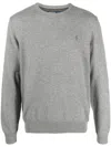 Shop Polo Ralph Lauren Sweaters In Grey