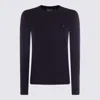 Polo Ralph Lauren Wool And Cashmere Cable-knit Sweater In Black