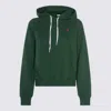 Polo Ralph Lauren Pine Green Cotton-blend Sweatshirt In Brown