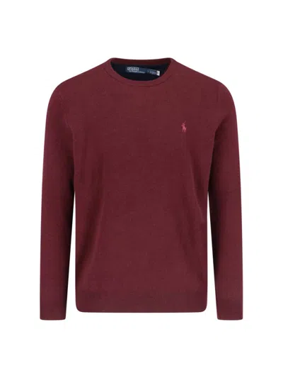 Polo Ralph Lauren Sweaters In Red