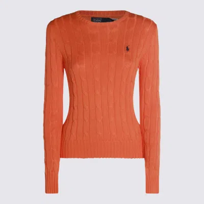 POLO RALPH LAUREN SWEATERS SUN ORANGE
