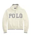 Polo Ralph Lauren Logo Cotton Zip-up Sweater