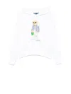 Polo Ralph Lauren White Polo Bear Hoodie