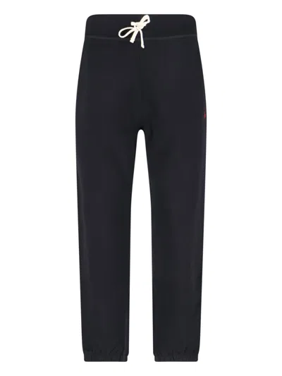 Polo Ralph Lauren Sweatpants Logo In Black