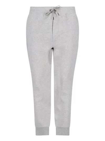 Polo Ralph Lauren Sweatpants Logo In Gray