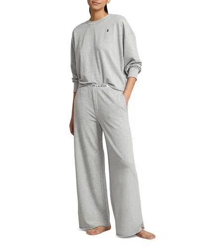 POLO RALPH LAUREN SWEATSHIRT & WIDE LEG PANTS SET