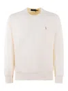 Polo Ralph Lauren Long Sleeve Pullover In Beige