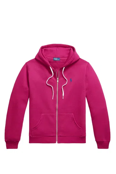 Polo Ralph Lauren Sweatshirt In Fuchsia