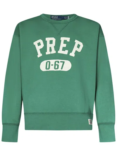 Polo Ralph Lauren Sweatshirt In Green