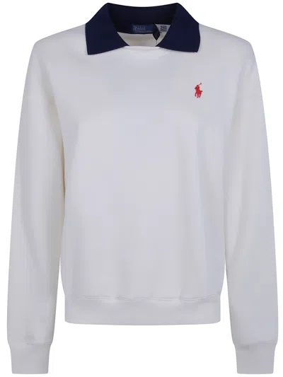 Polo Ralph Lauren Sweatshirt Knit "211b17785 002 Warm White"