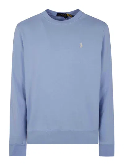 Polo Ralph Lauren Sweatshirt Long Sleeve In Blue