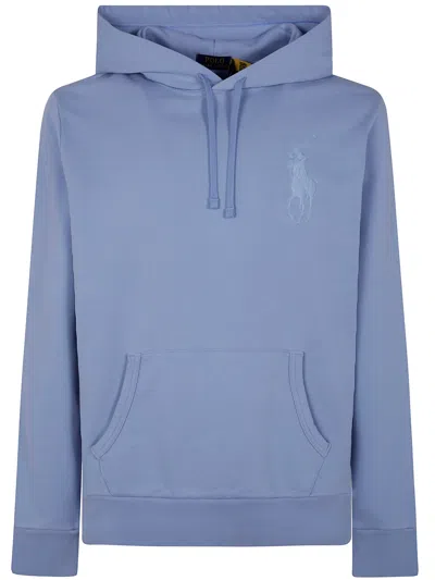 Polo Ralph Lauren Sweatshirt Long Sleeve In Blue