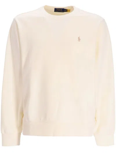 Polo Ralph Lauren Sweatshirt Long Sleeve In Neutral