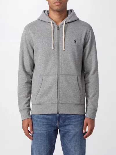 Polo Ralph Lauren Sweatshirt Men Color Grey In Gray
