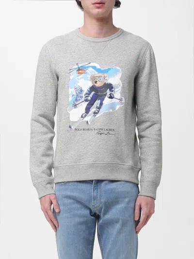 Polo Ralph Lauren Sweatshirt  Men Color Grey In Gray