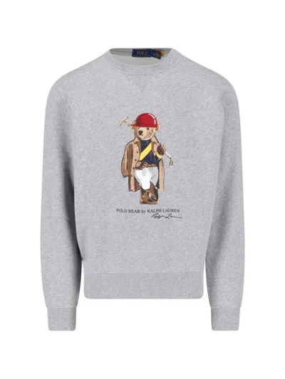Polo Ralph Lauren Sweatshirt "polo Bear" In Green