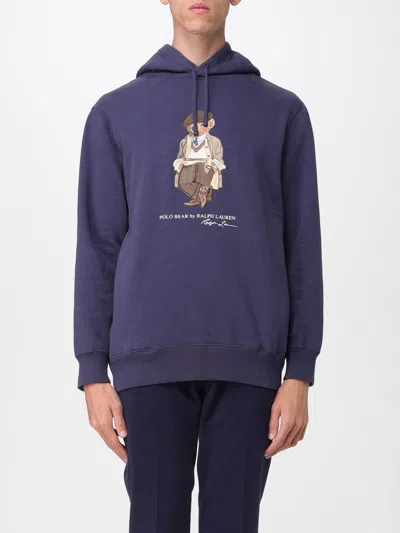 POLO RALPH LAUREN SWEATSHIRT POLO RALPH LAUREN MEN COLOR BLUE,H36496009