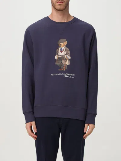 POLO RALPH LAUREN SWEATSHIRT POLO RALPH LAUREN MEN COLOR BLUE,H21188009