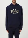Polo Ralph Lauren Hoodie With Logo In Black