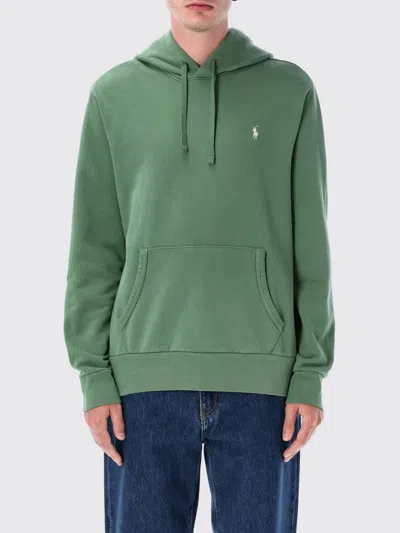POLO RALPH LAUREN SWEATSHIRT POLO RALPH LAUREN MEN COLOR GREEN,H16459012