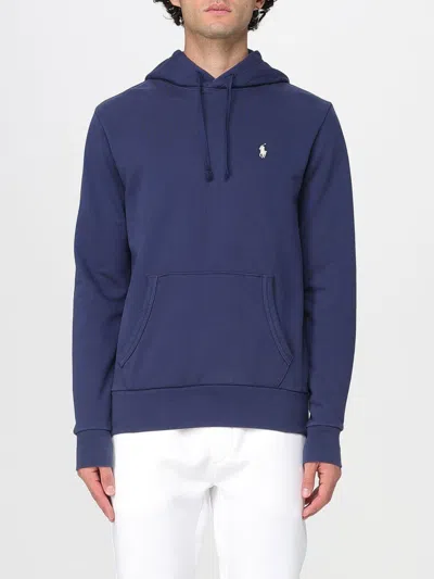 Polo Ralph Lauren Sweatshirt  Men Color Navy In Blue