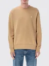 Polo Ralph Lauren Crew Neck Sweatshirt In Nude