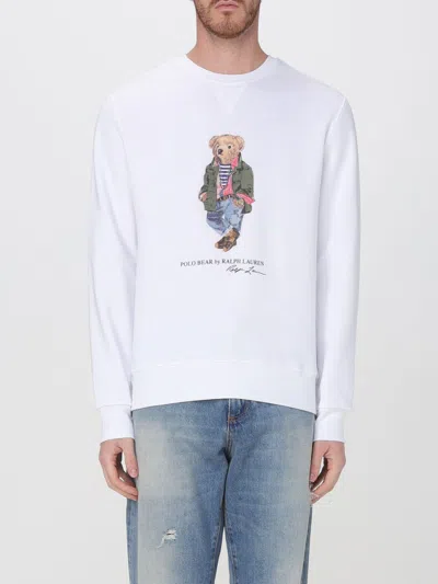 POLO RALPH LAUREN SWEATSHIRT POLO RALPH LAUREN MEN COLOR WHITE,G67323001