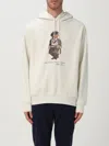 Polo Ralph Lauren Long Sleeve Hoodie In White