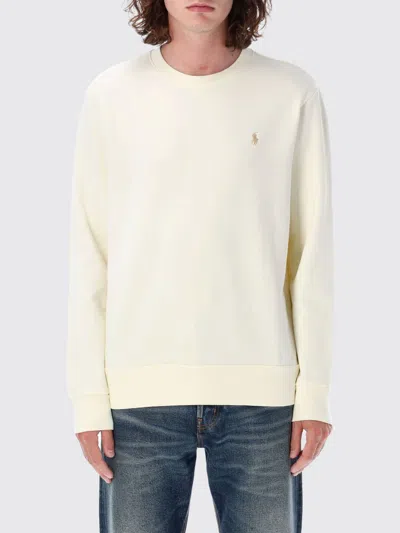 Polo Ralph Lauren Sweatshirt  Men Color White In Neutral