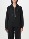 Polo Ralph Lauren Embroidered-logo Pullover Hoodie In Schwarz 1
