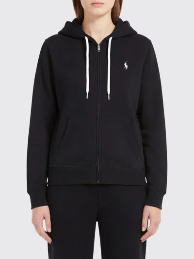 Polo Ralph Lauren スウェットシャツ  レディース カラー ブラック In Black