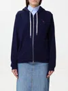 Polo Ralph Lauren Blue Cotton Sweatshirt In Blue 1