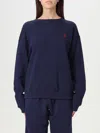 Polo Ralph Lauren Iconic Pony-embroidered Cotton Sweatshirt In Blue