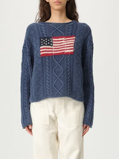 Polo Ralph Lauren Felpa  Donna Colore Blue