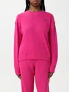 Polo Ralph Lauren Polo Pony Sweatshirt In Fuchsia