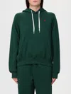 Polo Ralph Lauren Cozy Fleece Hoodie Drawstring Style In Green