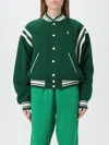 Polo Ralph Lauren Panelled Bomber Jacket In Grün