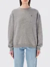 Polo Ralph Lauren Crew Neck Knit Sweater In Gray