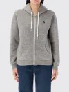 Polo Ralph Lauren Felpa  Donna Colore Grigio In Gray