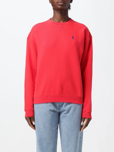 Polo Ralph Lauren Sweatshirt  Woman In Strawberry
