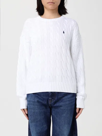 Polo Ralph Lauren Cream Cable-knit Cotton Sweater In Neutral