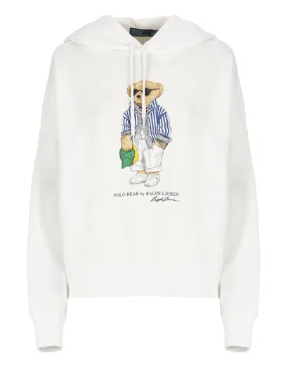 Polo Ralph Lauren Sweatshirt In White