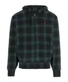 Polo Ralph Lauren Sweatshirt With Checked Pattern In Green