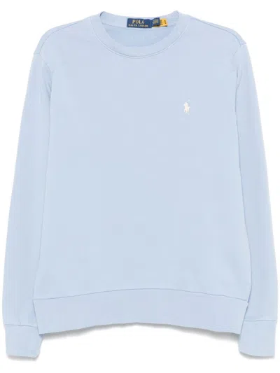 Polo Ralph Lauren Sweatshirt With Logo In Blue