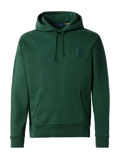 Polo Ralph Lauren Sweatshirt With Logo In Green