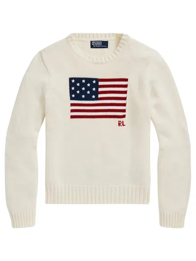 Polo Ralph Lauren Sweatshirt With Logo In Multi