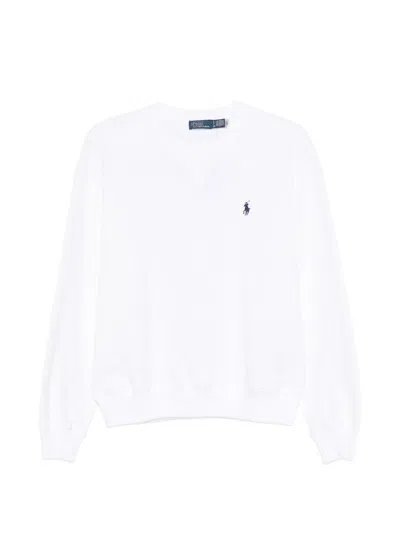 Polo Ralph Lauren Sweatshirt With  Logo In White