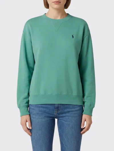 Polo Ralph Lauren Sweatshirt  Woman Color Green