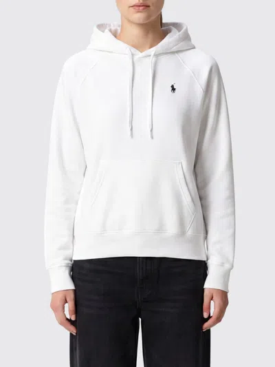 Polo Ralph Lauren Sweatshirt Woman In White